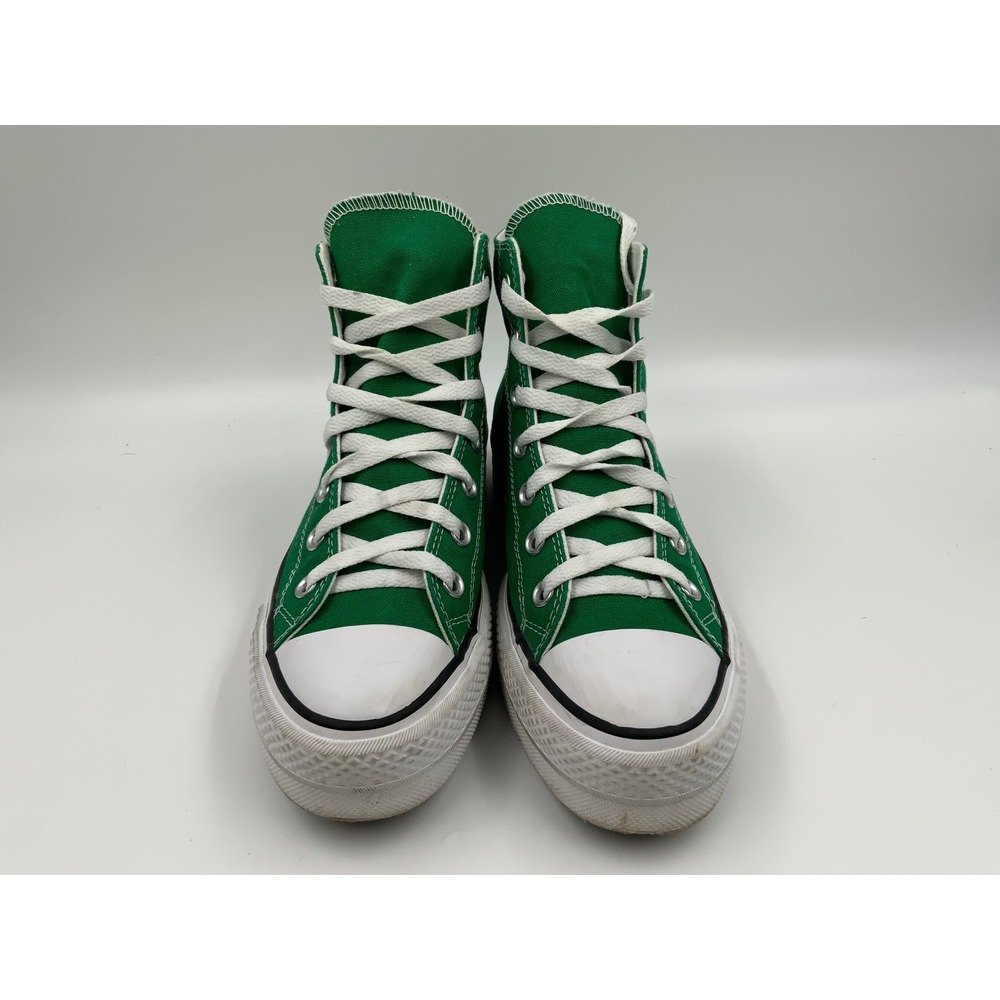 Converse Chuck Taylor All Star Platform High Top Green Canvas Sneakers Women 8. - Picture 2 of 10